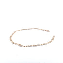 9KT Yellow Gold Figaro Bracelet