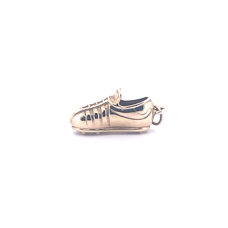 9KT Yellow Gold Football Boot Pendant
