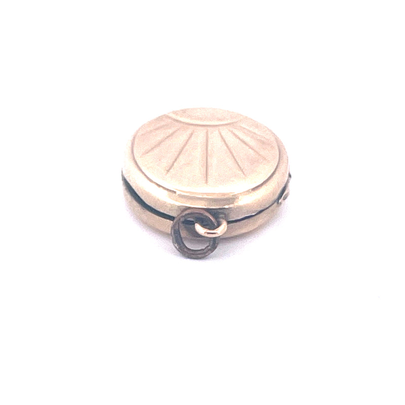 9KT Yellow Gold Locket Pendant