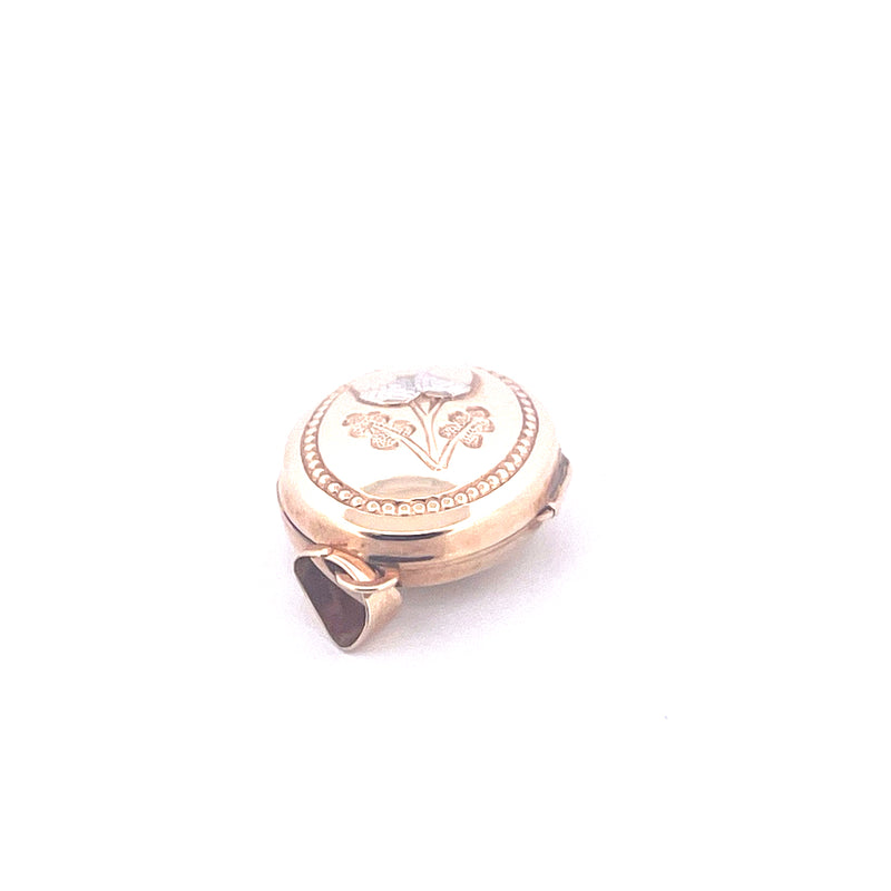 9KT Yellow Gold Locket Pendant