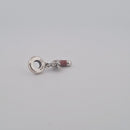 Sterling Silver Pandora Festive Stocking Dangle Charm