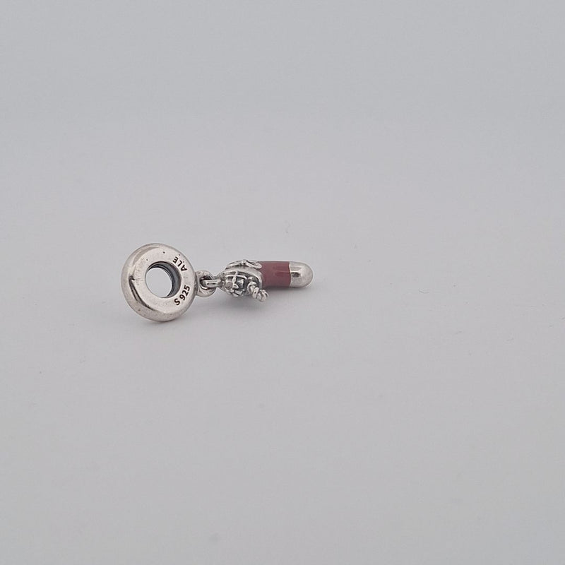 Sterling Silver Pandora Festive Stocking Dangle Charm