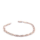 9KT Yellow Gold Oval Link Bracelet
