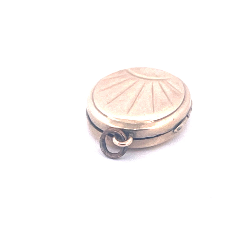 9KT Yellow Gold Locket Pendant