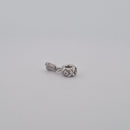 Sterling Silver Pandora Ballet Slippers Dangle Charm