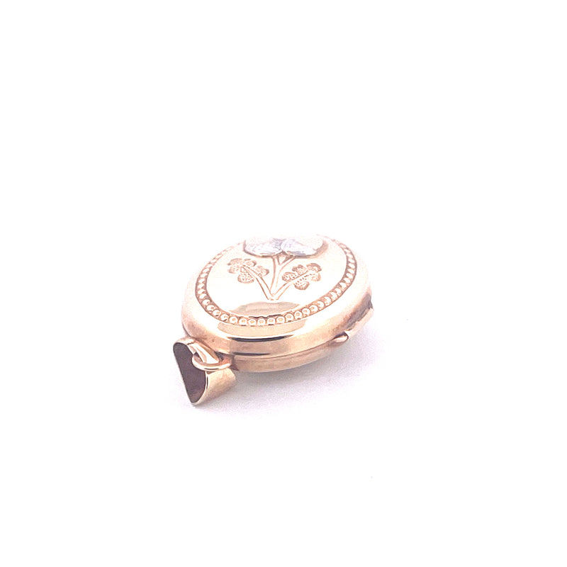 9KT Yellow Gold Locket Pendant