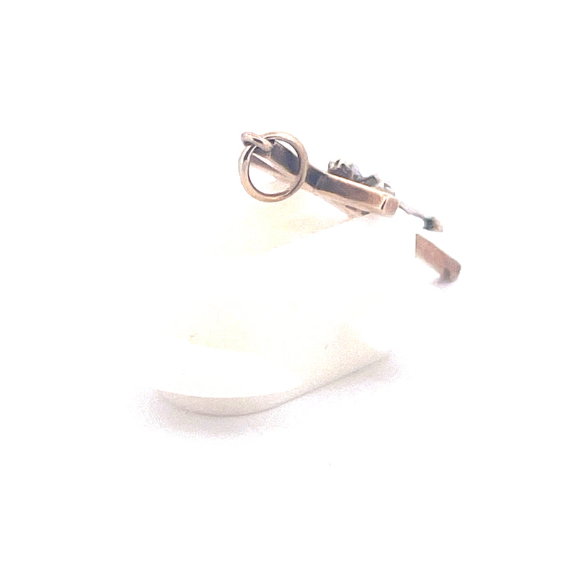 9KT Yellow & White Gold Cross Pendant