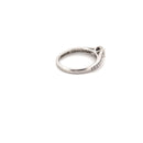 18kt White Gold Solitaire Diamond Ring