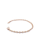 14KT Yellow Gold Puffed Mariner Link Bracelet