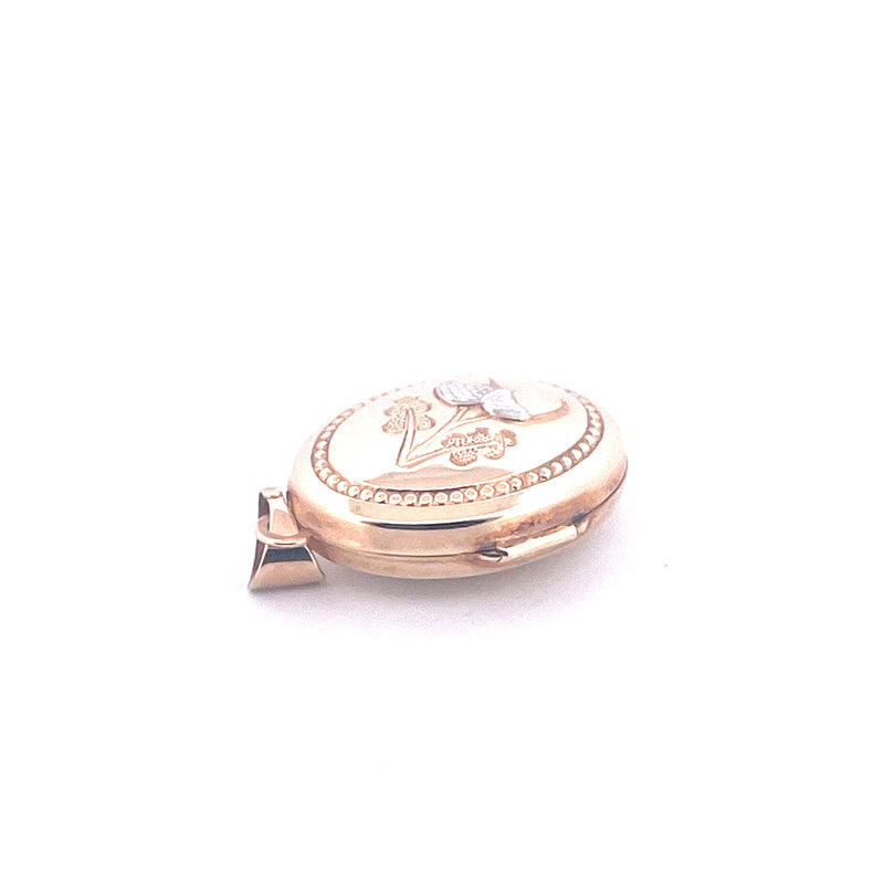 9KT Yellow Gold Locket Pendant