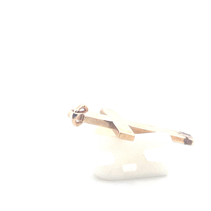 9KT Yellow Gold Cross Pendant