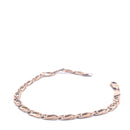 9KT Yellow Gold Oval Link Bracelet