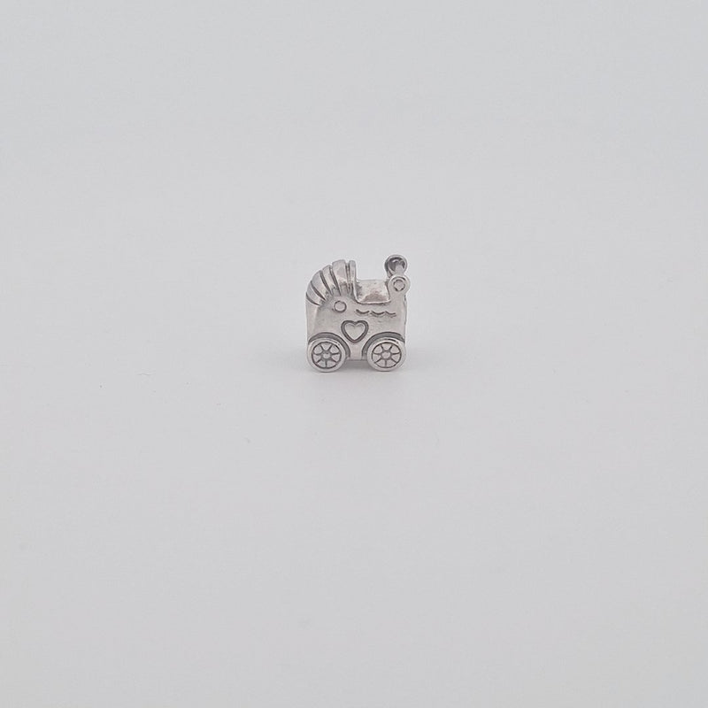 Sterling Silver Pandora Baby Carriage Charm