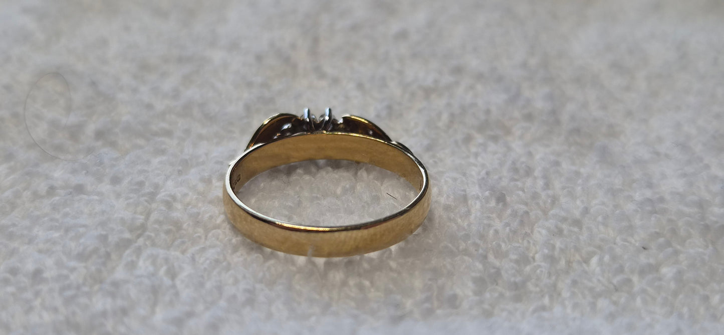 Diamond Cluster Ring 18kt