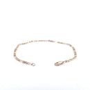 9KT Yellow Gold Figaro Bracelet
