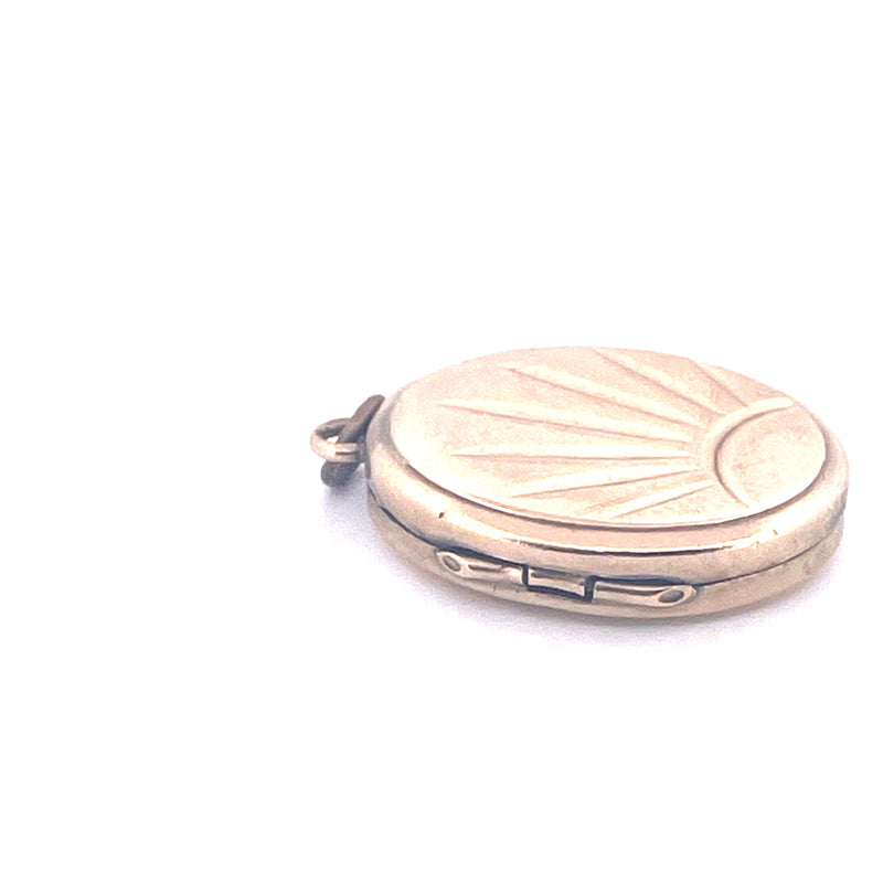 9KT Yellow Gold Locket Pendant