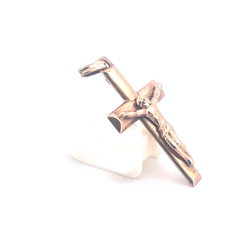 9KT Yellow Gold Cross Pendant