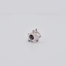 Sterling Silver Pandora Patch Eye Dog Charm