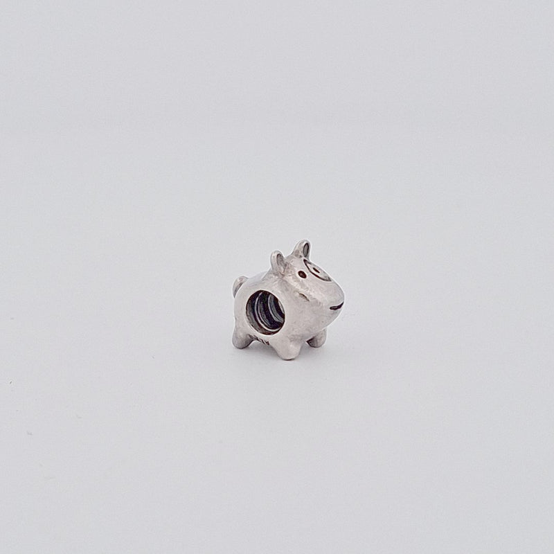 Sterling Silver Pandora Patch Eye Dog Charm