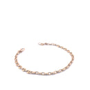 14KT Yellow Gold Puffed Mariner Link Bracelet
