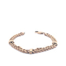 9KT Yellow Gold Double Twist Rope Bracelet