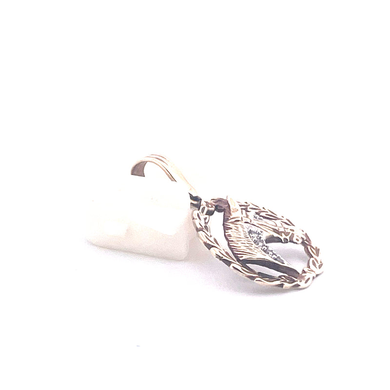 9KT Yellow Gold Horse Pendant
