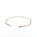 9KT Yellow Gold Figaro Bracelet