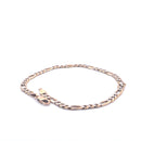 9KT Yellow Gold Figaro Bracelet