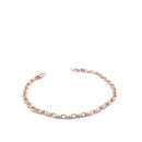 14KT Yellow Gold Puffed Mariner Link Bracelet