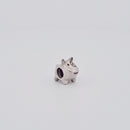 Sterling Silver Pandora Patch Eye Dog Charm