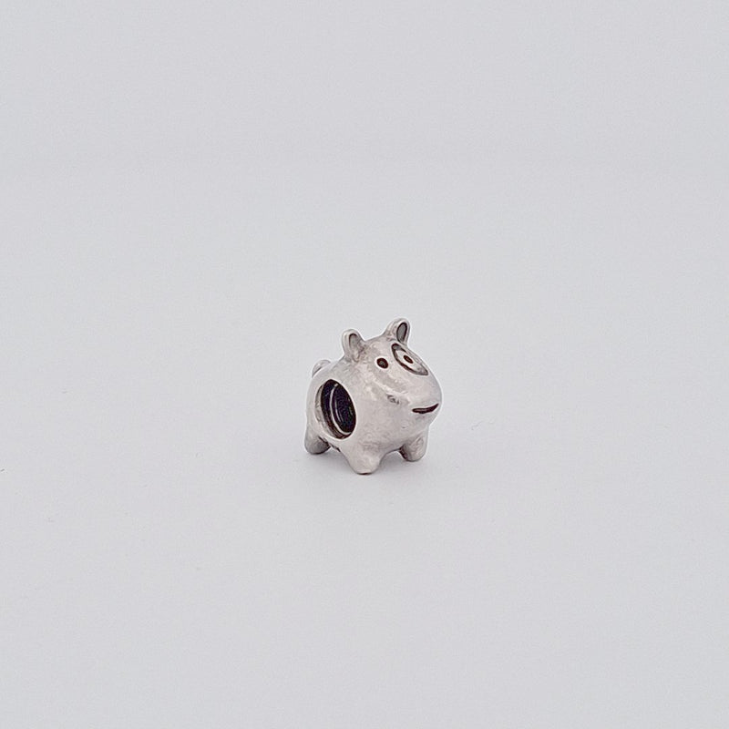 Sterling Silver Pandora Patch Eye Dog Charm