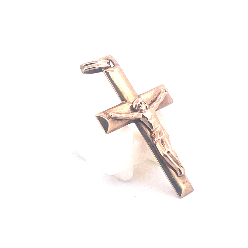 9KT Yellow Gold Cross Pendant