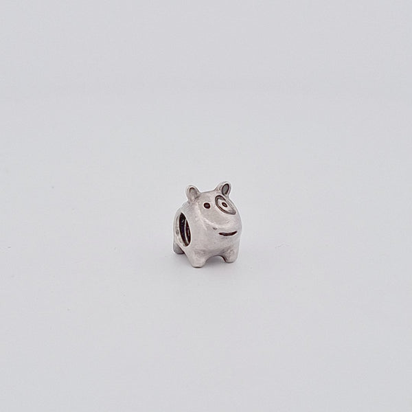 Sterling Silver Pandora Patch Eye Dog Charm