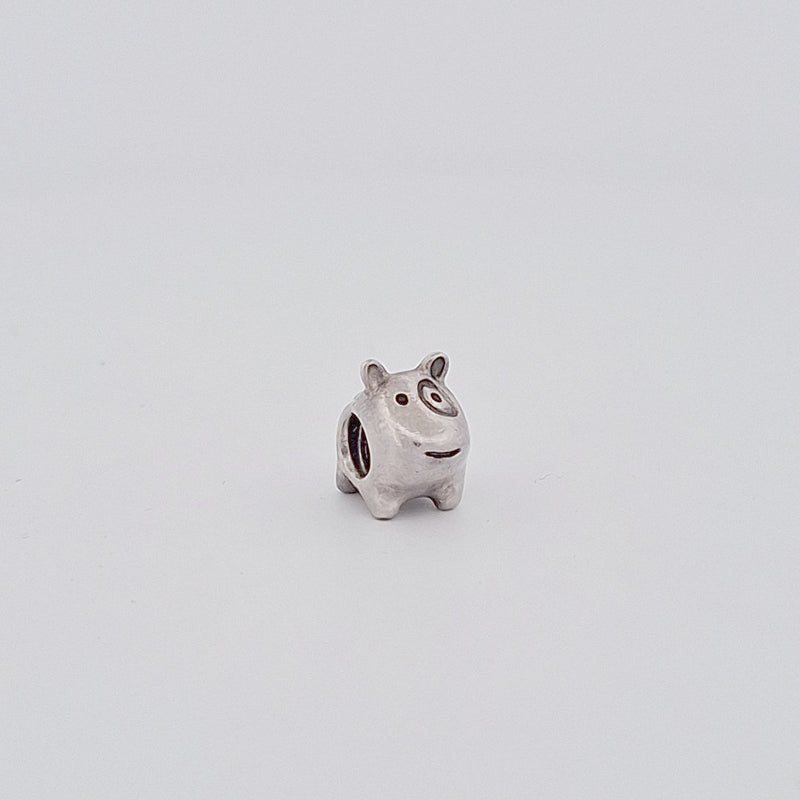 Sterling Silver Pandora Patch Eye Dog Charm