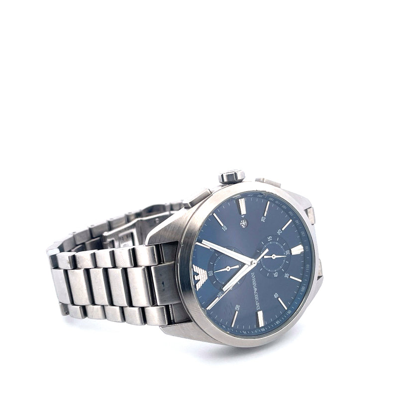 Emporio Armani Claudio Chronograph Blue Dial (Grade B)