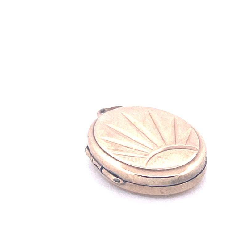 9KT Yellow Gold Locket Pendant