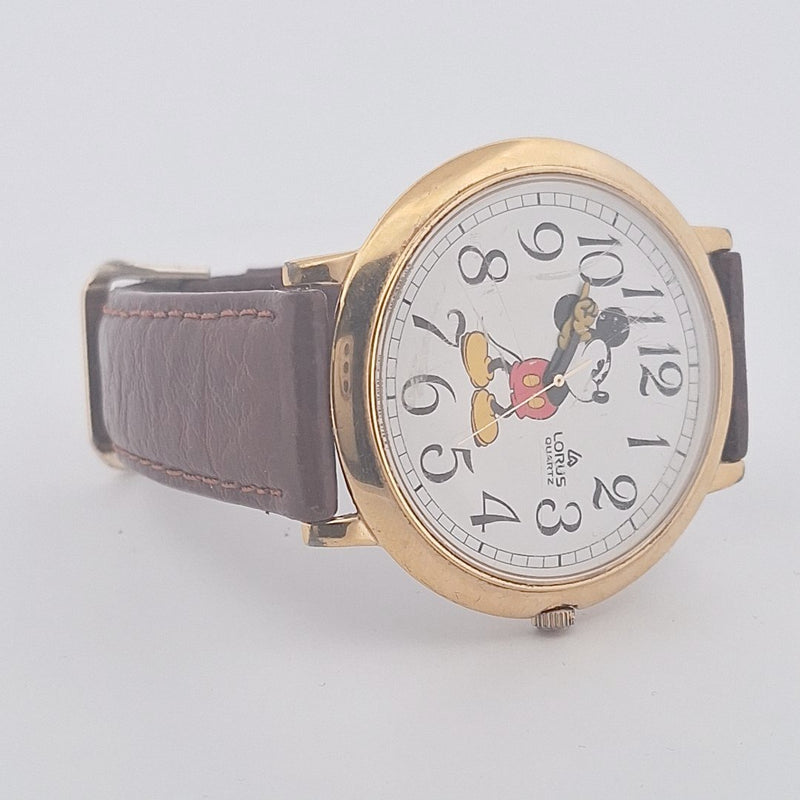 Vintage Mickey Mouse Lorus Watch 44mm (Grade C)