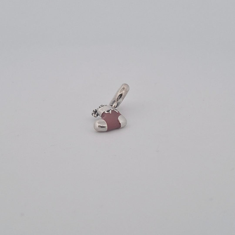 Sterling Silver Pandora Festive Stocking Dangle Charm