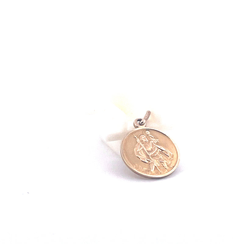 9KT Yellow Gold Religious Pendant