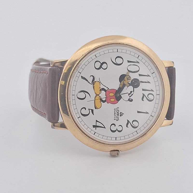 Vintage Mickey Mouse Lorus Watch 44mm (Grade C)