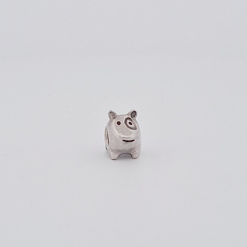 Sterling Silver Pandora Patch Eye Dog Charm