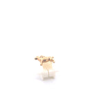 9KT Yellow Gold Dog Pendant