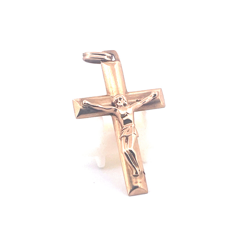 9KT Yellow Gold Cross Pendant