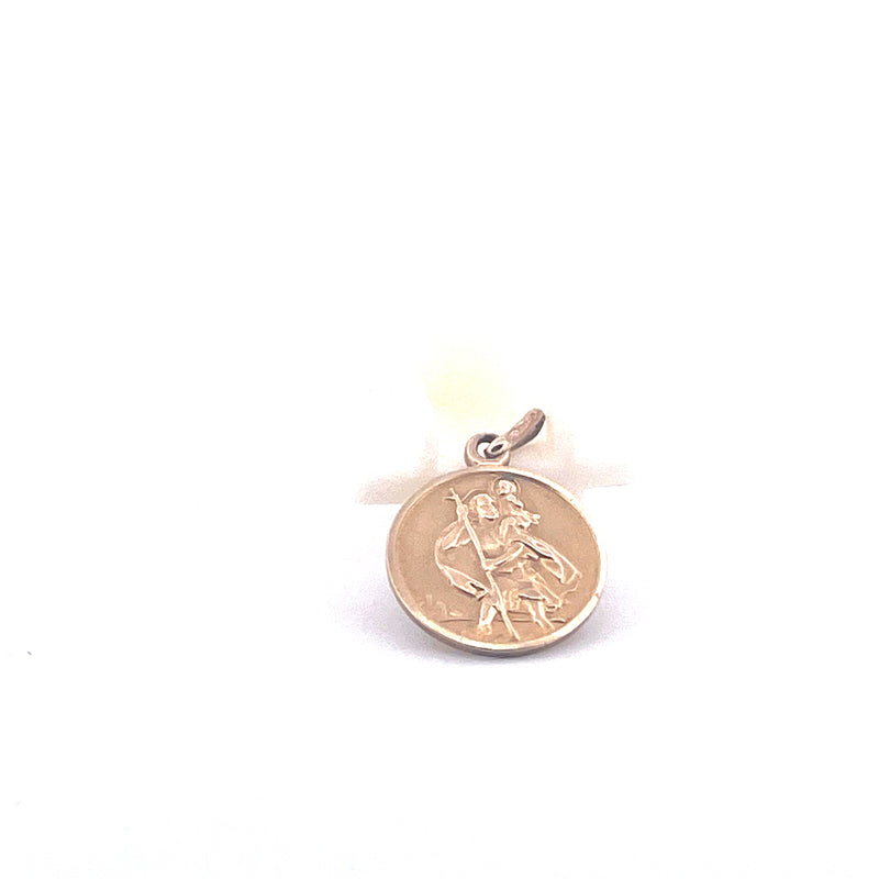 9KT Yellow Gold Religious Pendant