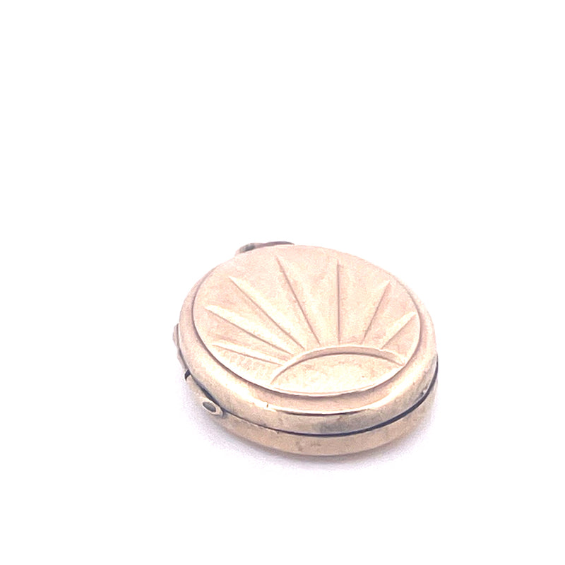 9KT Yellow Gold Locket Pendant