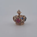 Crown Pendant with CZ