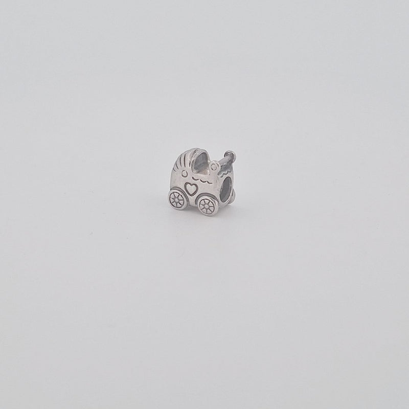 Sterling Silver Pandora Baby Carriage Charm