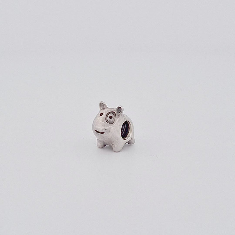 Sterling Silver Pandora Patch Eye Dog Charm