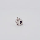 Sterling Silver Pandora Patch Eye Dog Charm