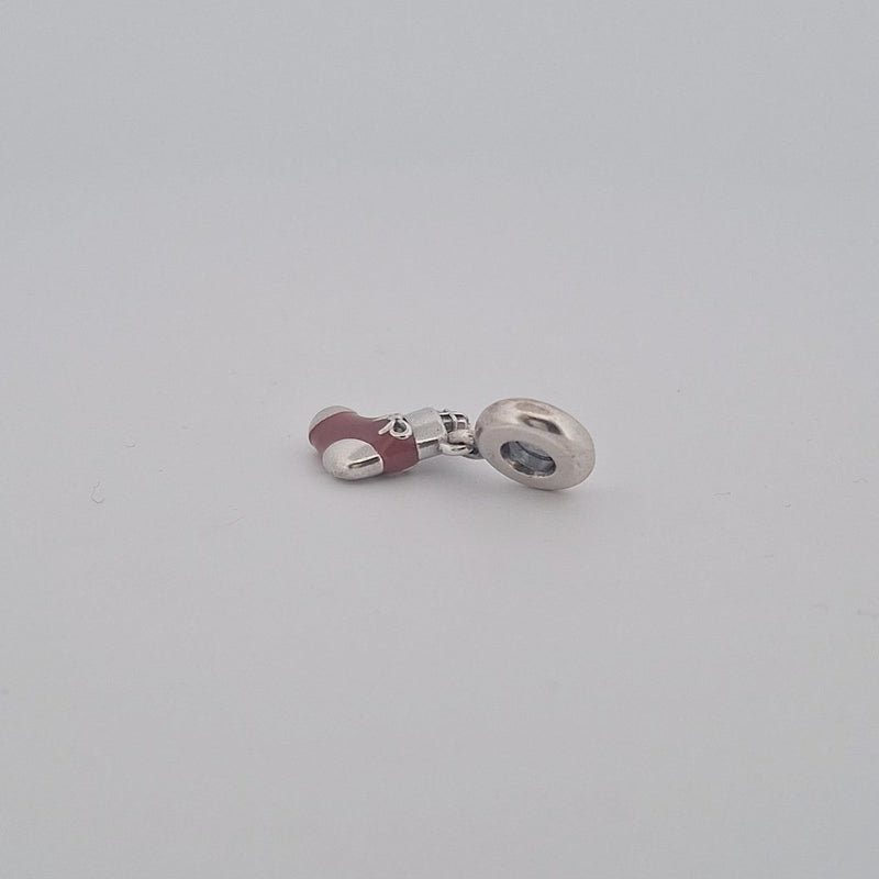 Sterling Silver Pandora Festive Stocking Dangle Charm